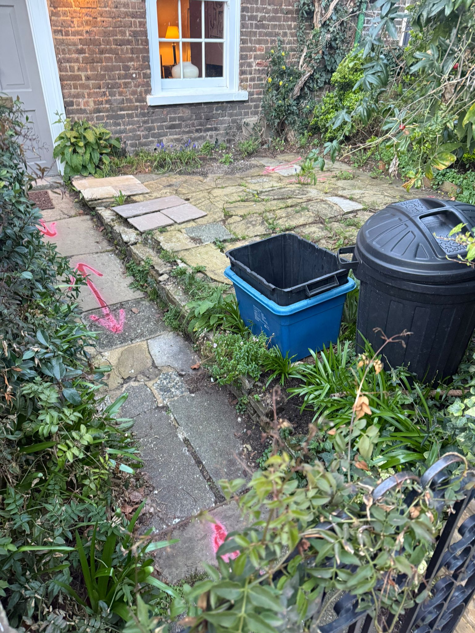 Before paving transformation