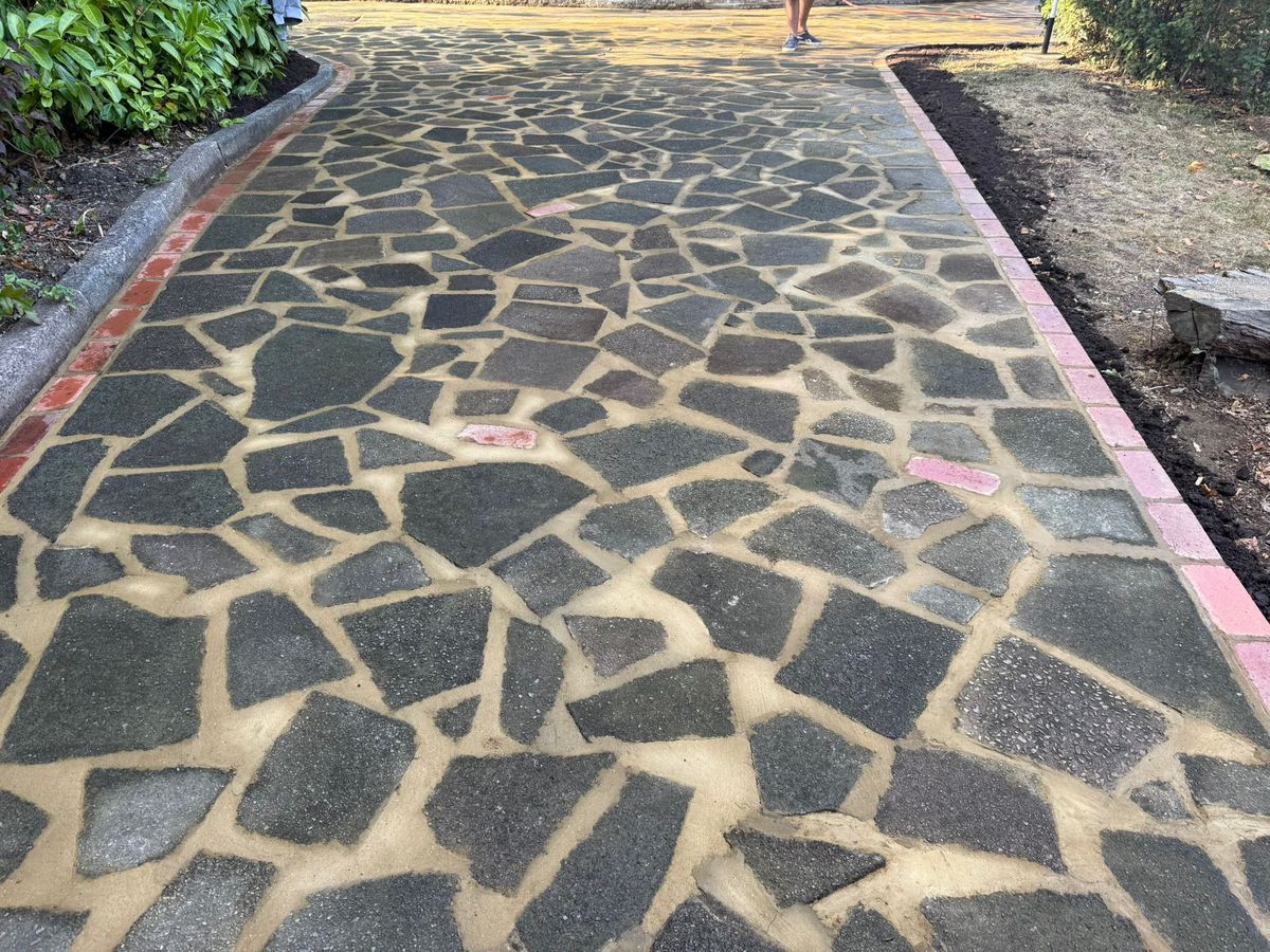 Driveway and patio work