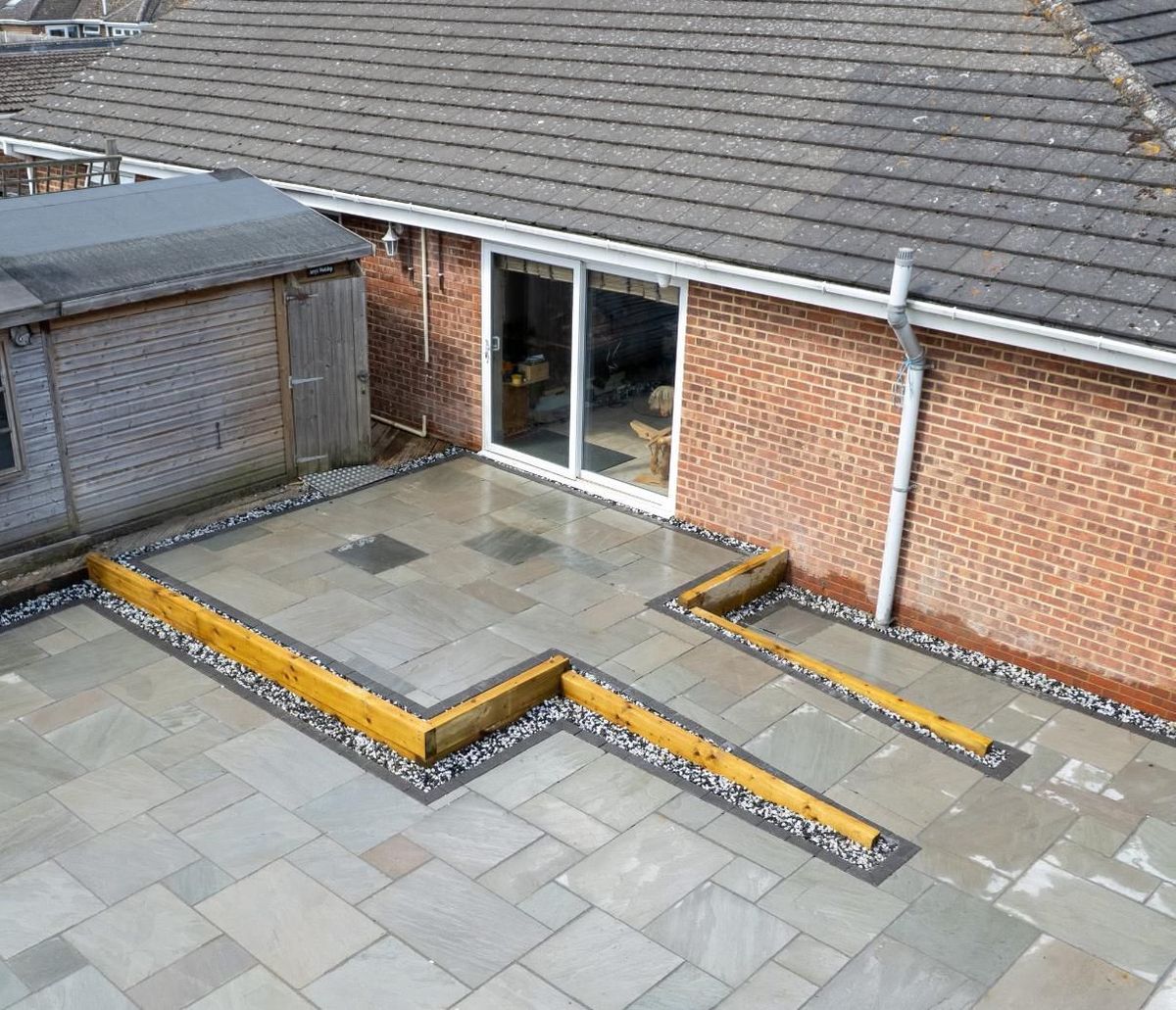 Driveway and patio work