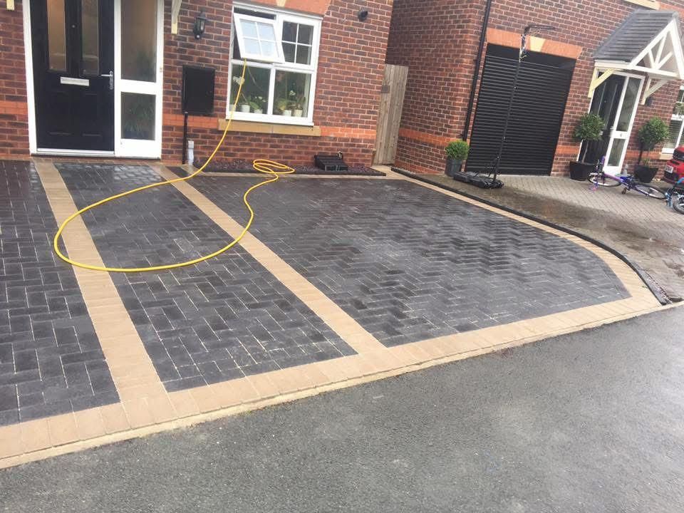 Professional paving finish