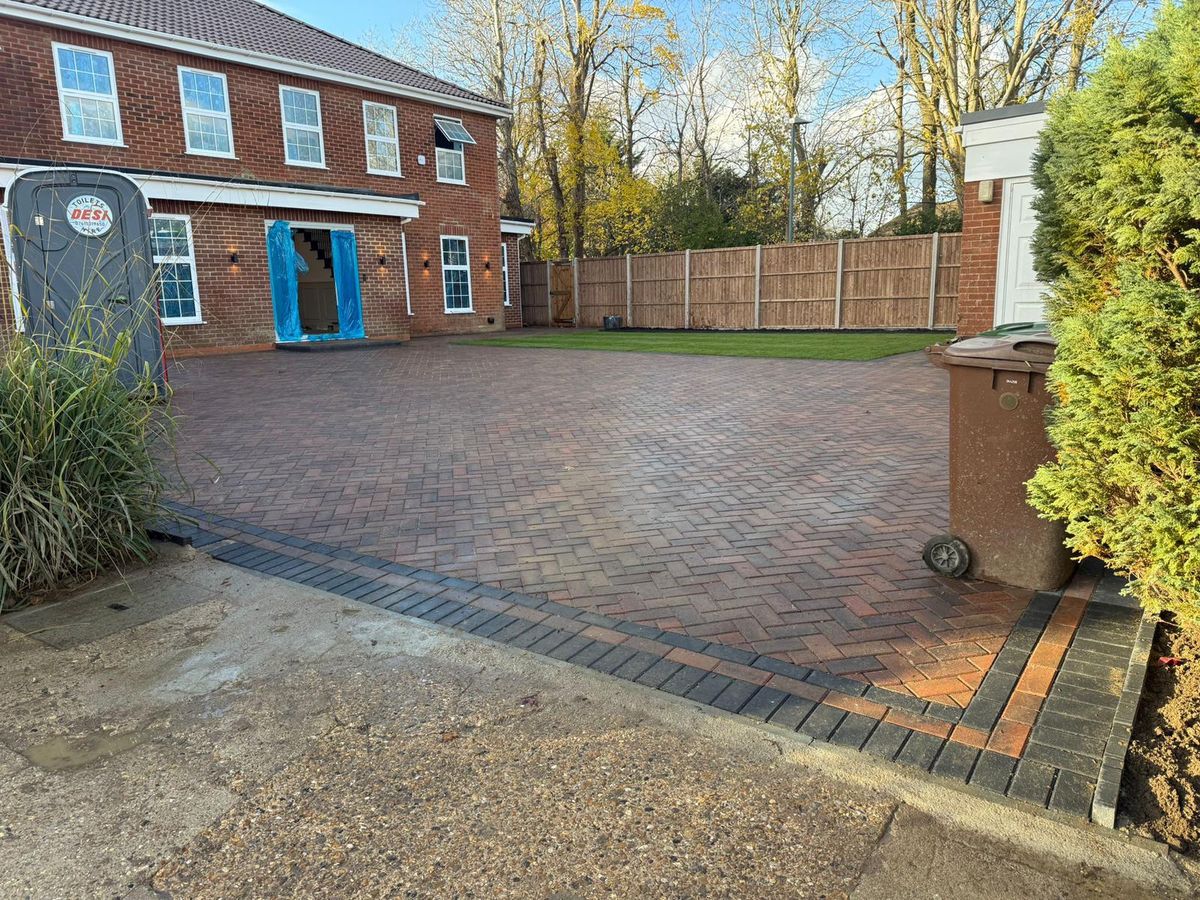 Driveway and patio work