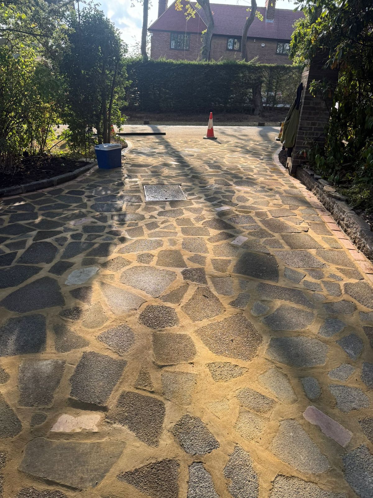 Driveway renovation